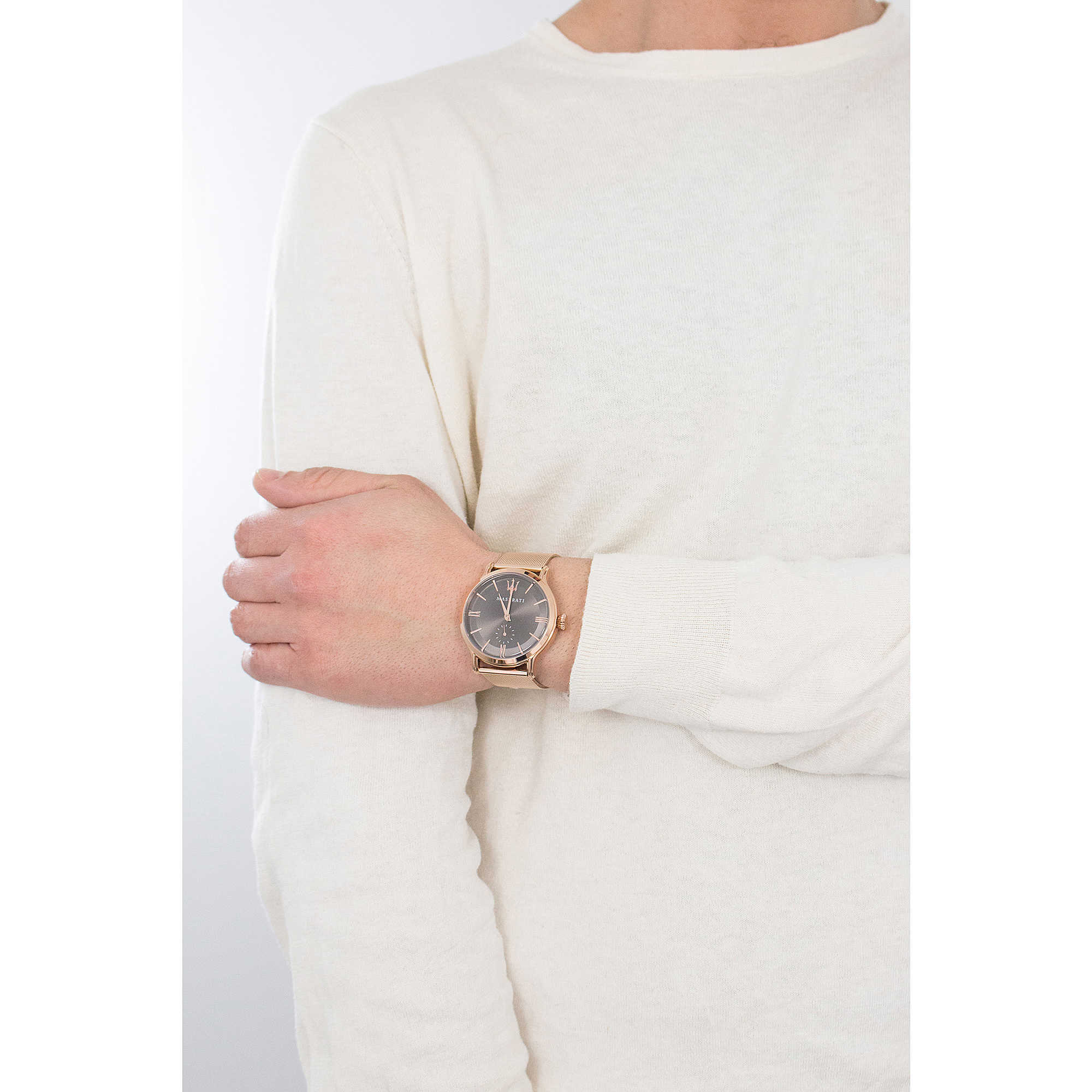 Maserati R8853118004 นาฬิกาผู้ชาย Maserati รุ่น R8853118004, Epoca Quartz Men's Watch