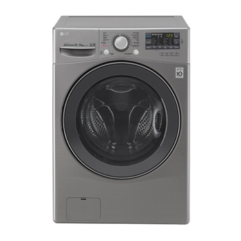 เครื่องซักผ้า อบผ้า LG ซัก 15 กก. / อบ 8 กก.Inverter รุ่น F2515RTGV