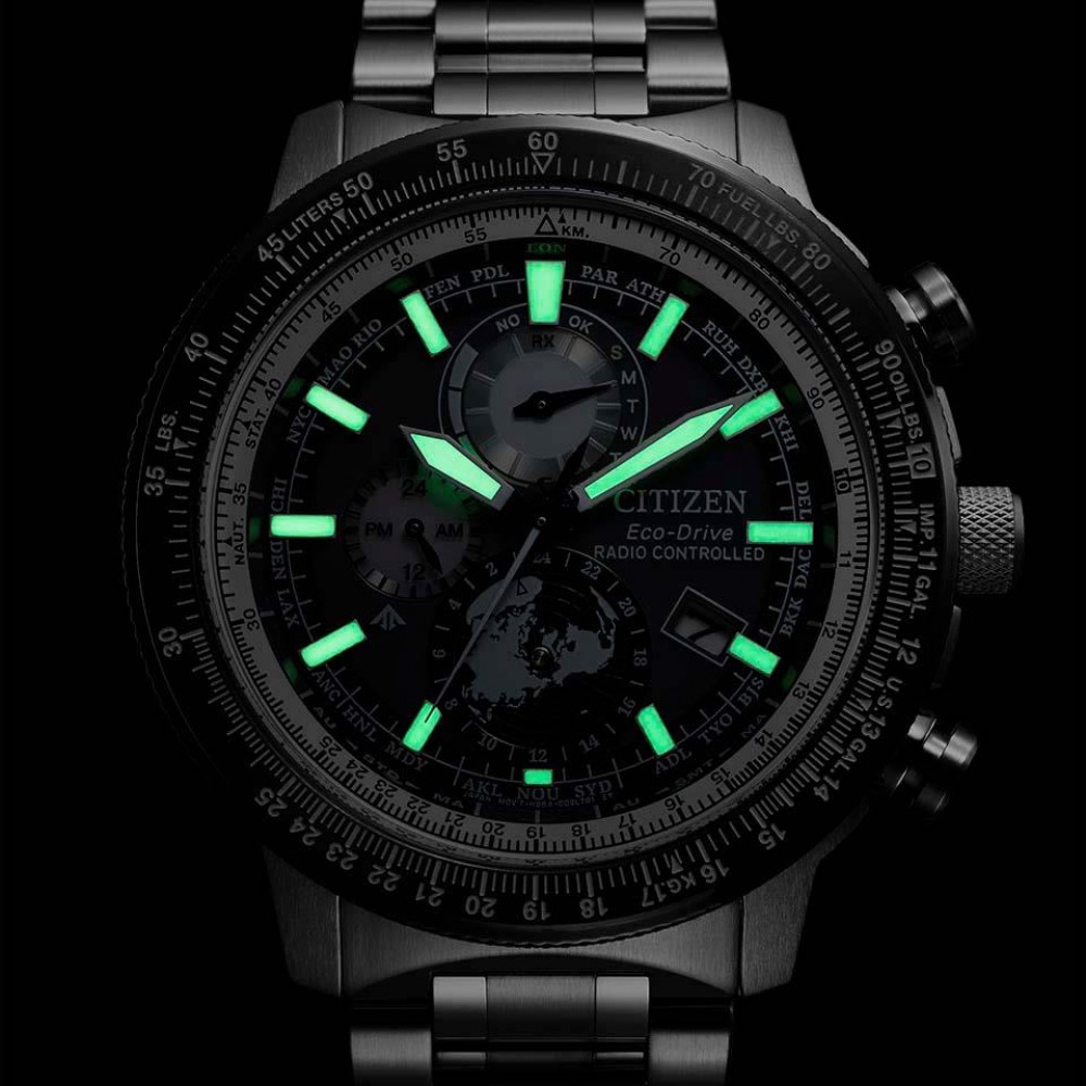 Citizen BY3005-56E นาฬิกาผู้ชาย Eco-Drive Promaster Sky Layers of Time Limited Edition 10,000 Pcs. Men's Watch