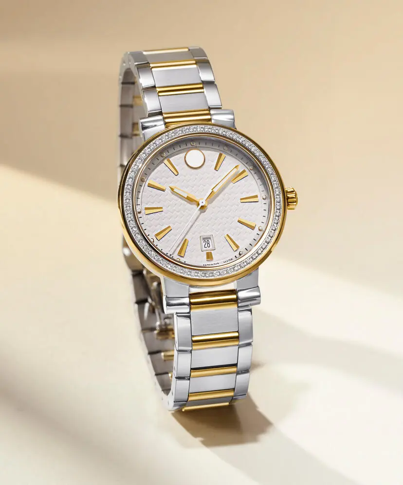 Movado 0607638 นาฬิกาผู้หญิง Quartz diamond Women's Watch