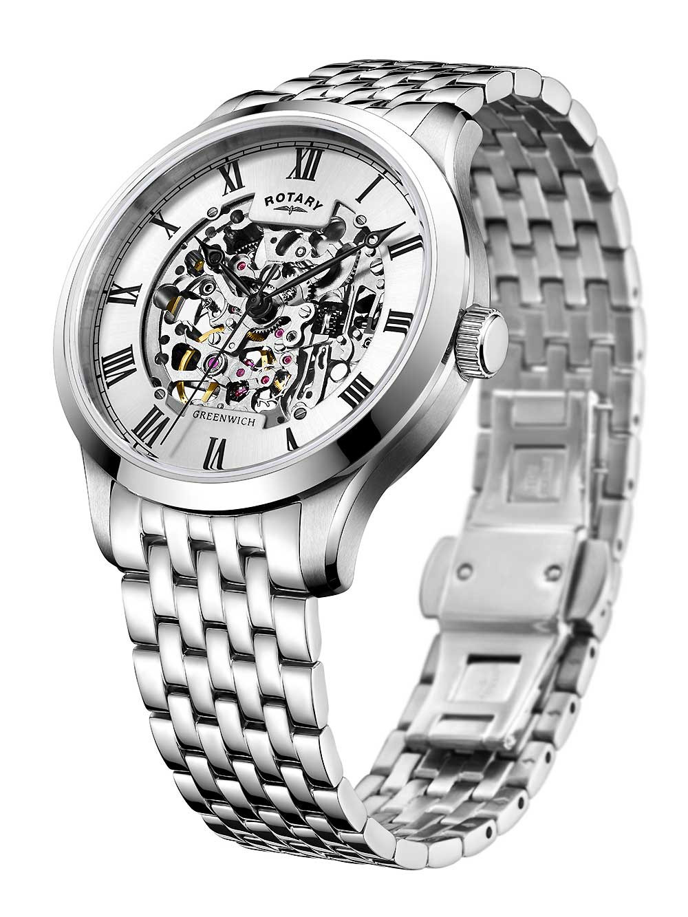 Rotary GB02940.06 นาฬิกาผู้ชาย SKELETON AUTOMATIC Men's Watch