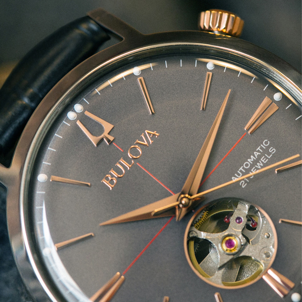 Bulova 98A187 นาฬิกาผู้ชาย Classic Automatic Men's Watch