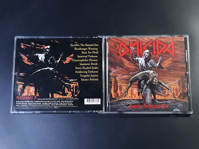 OMICIDA'Sacrifice The Bastard Son' CD