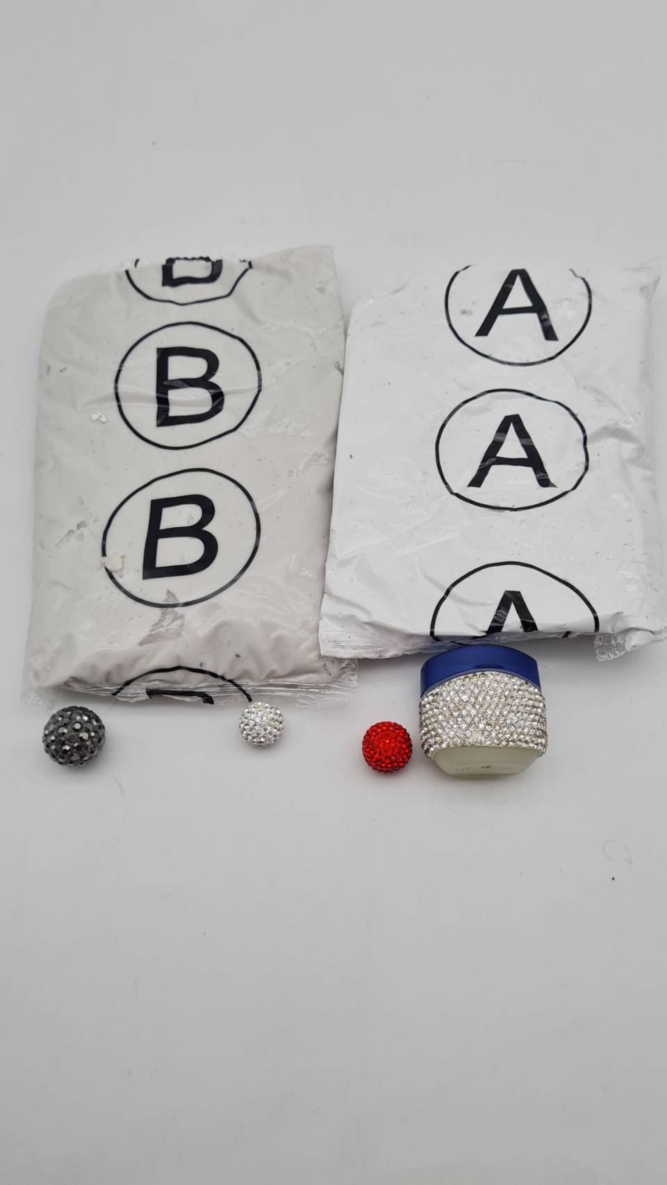 กาวติดคริสตัลแบบปั้น กาว AB สำหรับงานจิวเวลรี่ ดินกาวสำหรับงานติดเพรชคริสตัล AB glue for jewelry or crystal