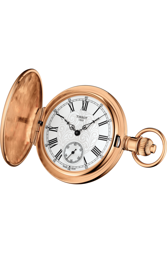 Tissot T864.405.99.033.01 นาฬิกาพก Tissot รุ่น T8644059903301, T-Pocket Savonnette Mechanical Automatic Pocket Watch