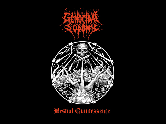 GENOCIDAL SODOMY'Bestial Quintesssence'. Tape.