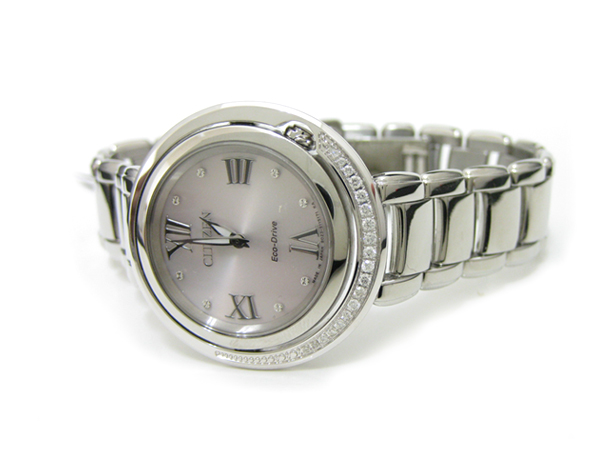 Citizen EX1120-53X นาฬิกาข้อมือผู้หญิง Citizen Eco-Drive Genuine Diamonds Elegant Women's Watch