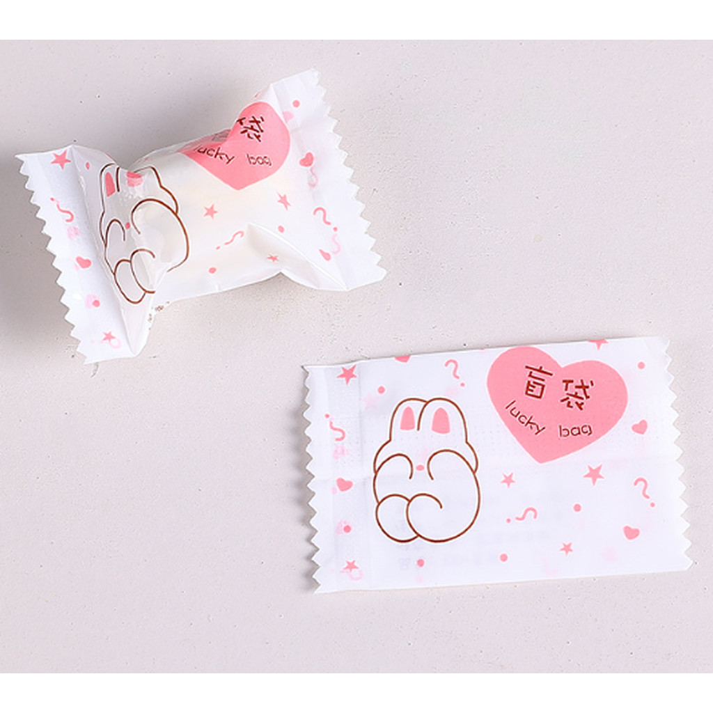 ถุงซีล ใส่ขนม คุกกี้ ลูกอม ขนาด 4x6 ซม.และขนาดใกล้เคียง จำนวน 97-100 ใบ/แพ็ค และ 190-200 ใบต่อแพ็ค