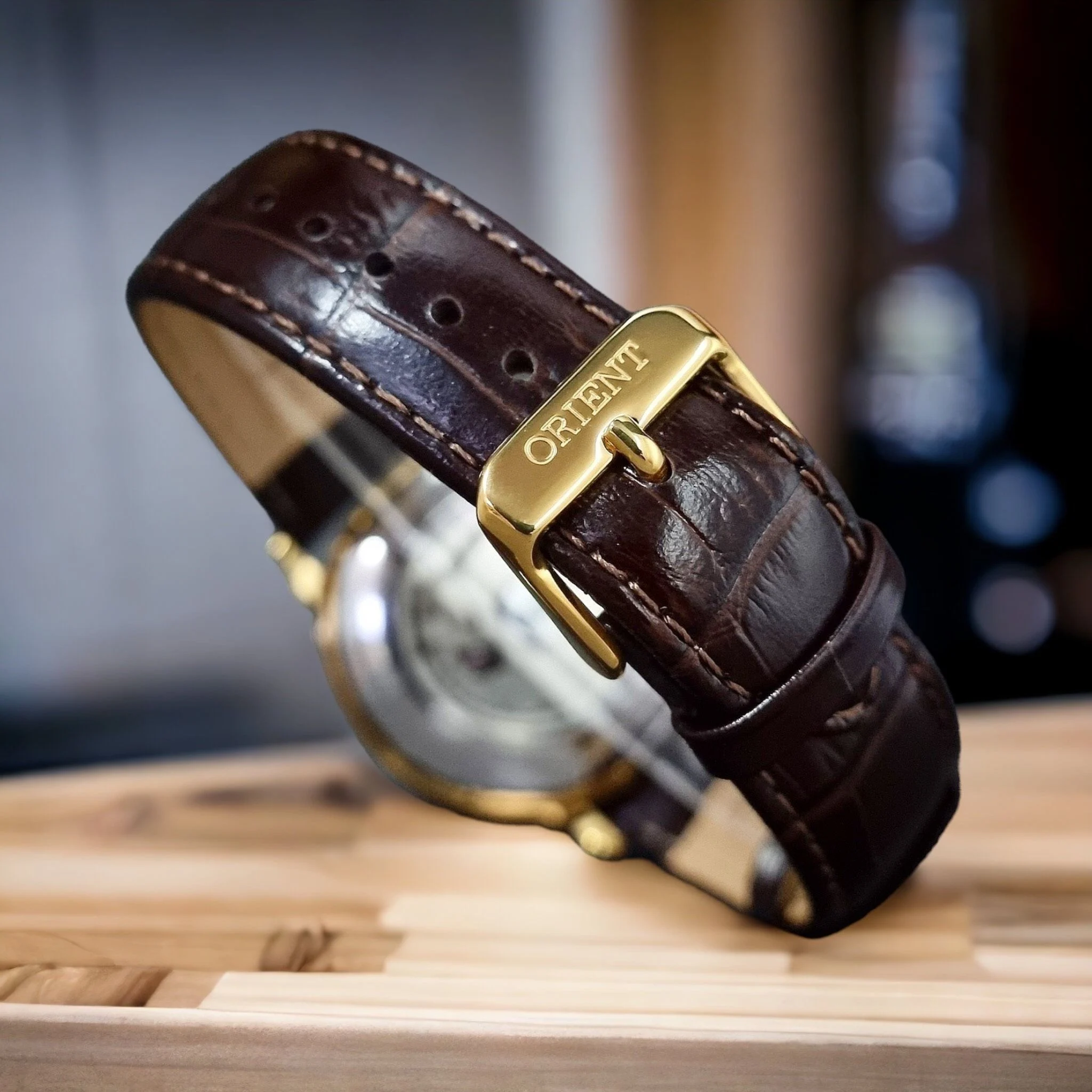 Orient RA-AG0003S10B นาฬิกาผู้ชาย Classic Automatic Open Heart Men's Watch