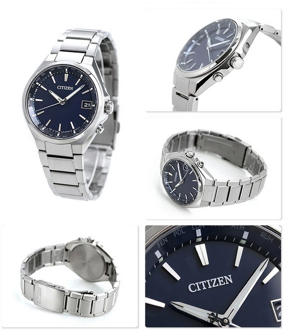 Citizen CB1120-50L นาฬิกาผู้ชาย Attesa Eco-Drive Titanium Men's Watch
