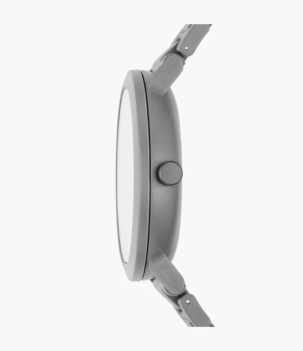 Skagen SKW6772 นาฬิกาผู้ชาย Aaren Ocean Three-Hand Storm gray #tide ocean material® Men's Watch