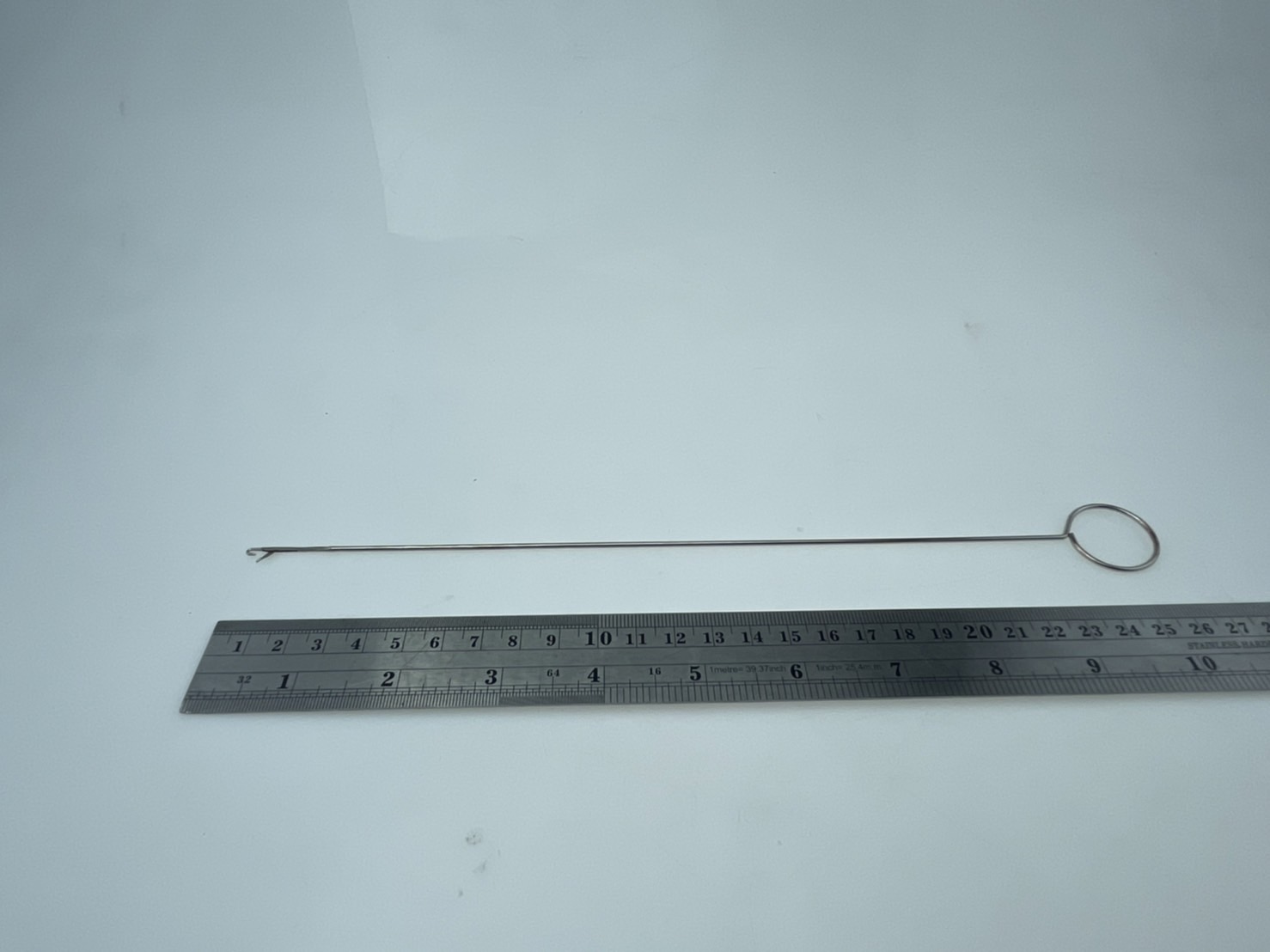 อุปกรณ์กลับไส้ไก่ เข็มกลับไส้ไก่ ที่กลับไส้ไก่ ยาว 26 เซนติเมตร สำหรับใช้กลับไส้ไก่