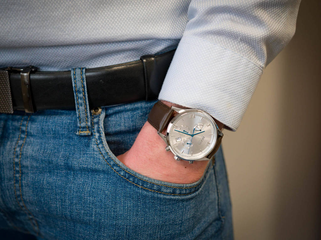 Hugo Boss 1513889 นาฬิกาผู้ชาย Gallant Chrono Quartz Men's Watch