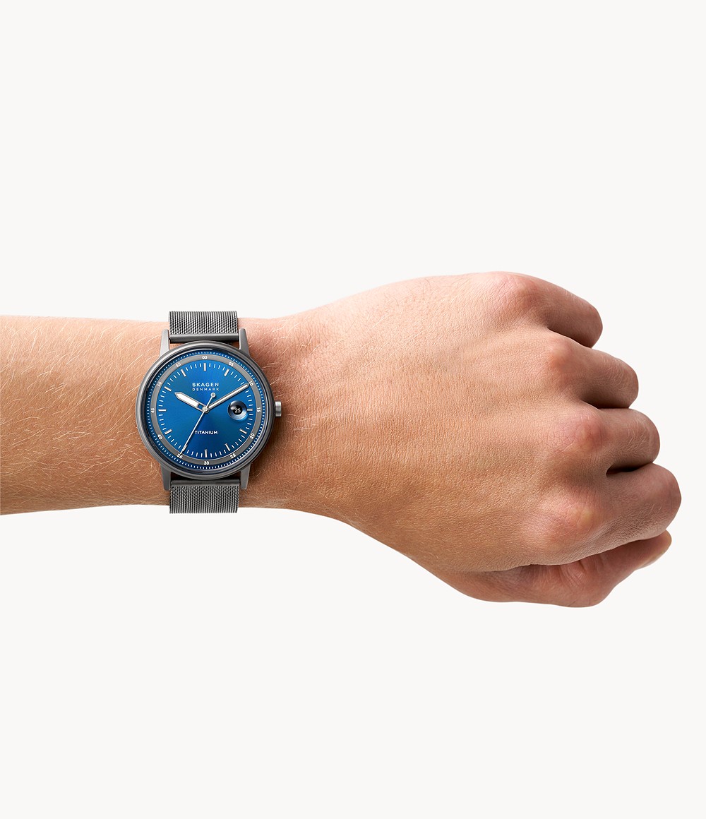 Skagen SKW6754 นาฬิกาผู้ชาย Henriksen Titanium Quartz Men's Watch