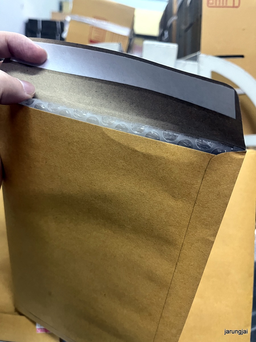 ซองเอกสารน้ำตาล พร้อมกันกระแทก ซองกันกระแทกศรีสะเกษ