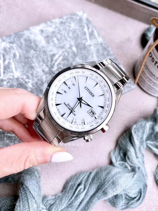 Citizen CB0270-87A นาฬิกาผู้ชาย Eco-Drive Perpetual World Time Men's Watch