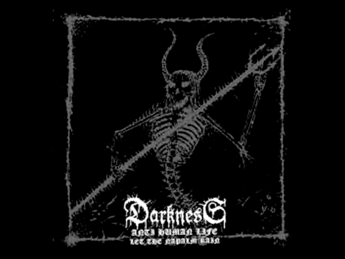 DARKNESS'Anti Human Life' CD