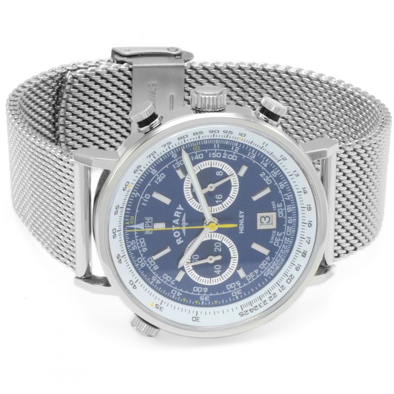 Rotary GB05235.04 นาฬิกาผู้ชาย Henley Chronograph Quartz Men's Watch