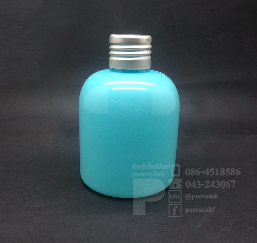 KI150 สีฟ้า+จุกรู+ฝาเกลียวสีเงิน 10 ชิ้น