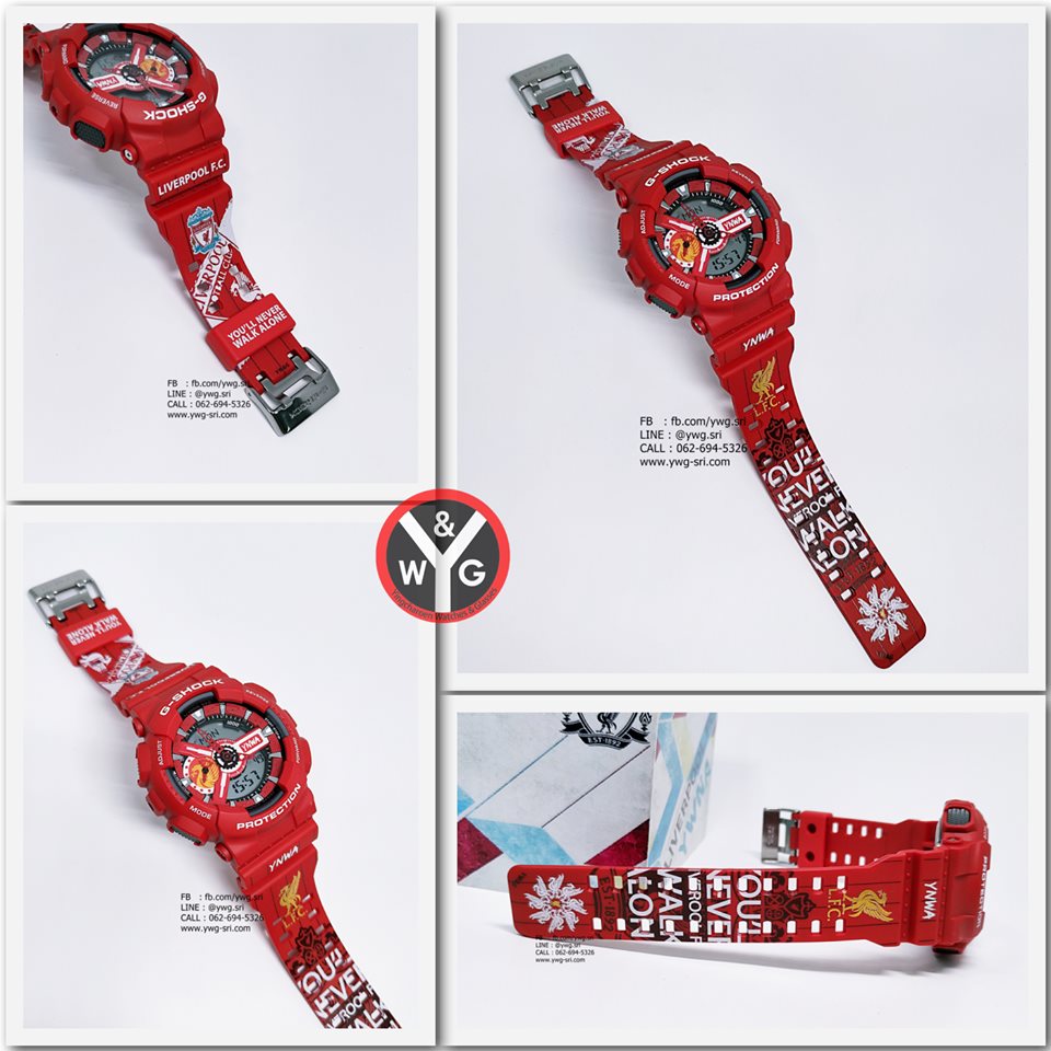 G-SHOCK CUSTOM Liverpool (GA-110) Set6
