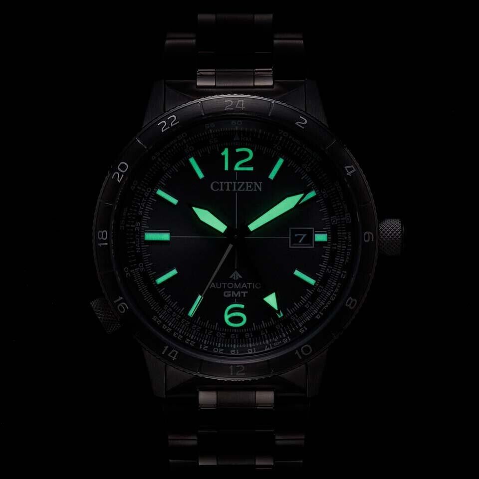 Citizen NB6045-51H นาฬิกาผู้ชาย Automatic Promaster GMT Men's Watch