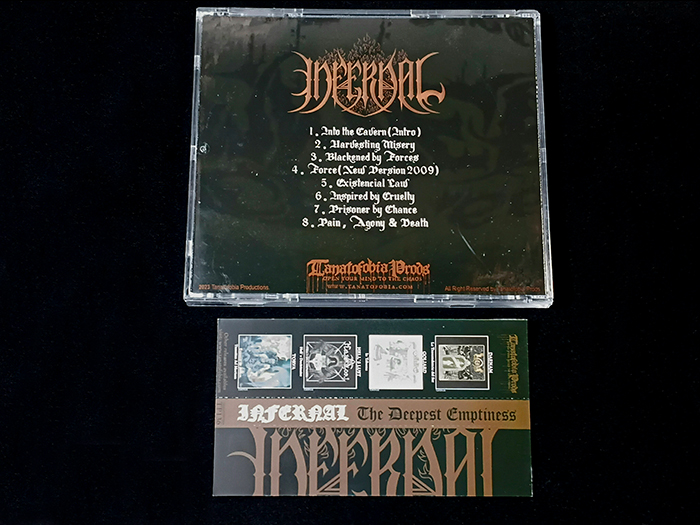 INFERNAL 'The Deepest Emptiness' CD