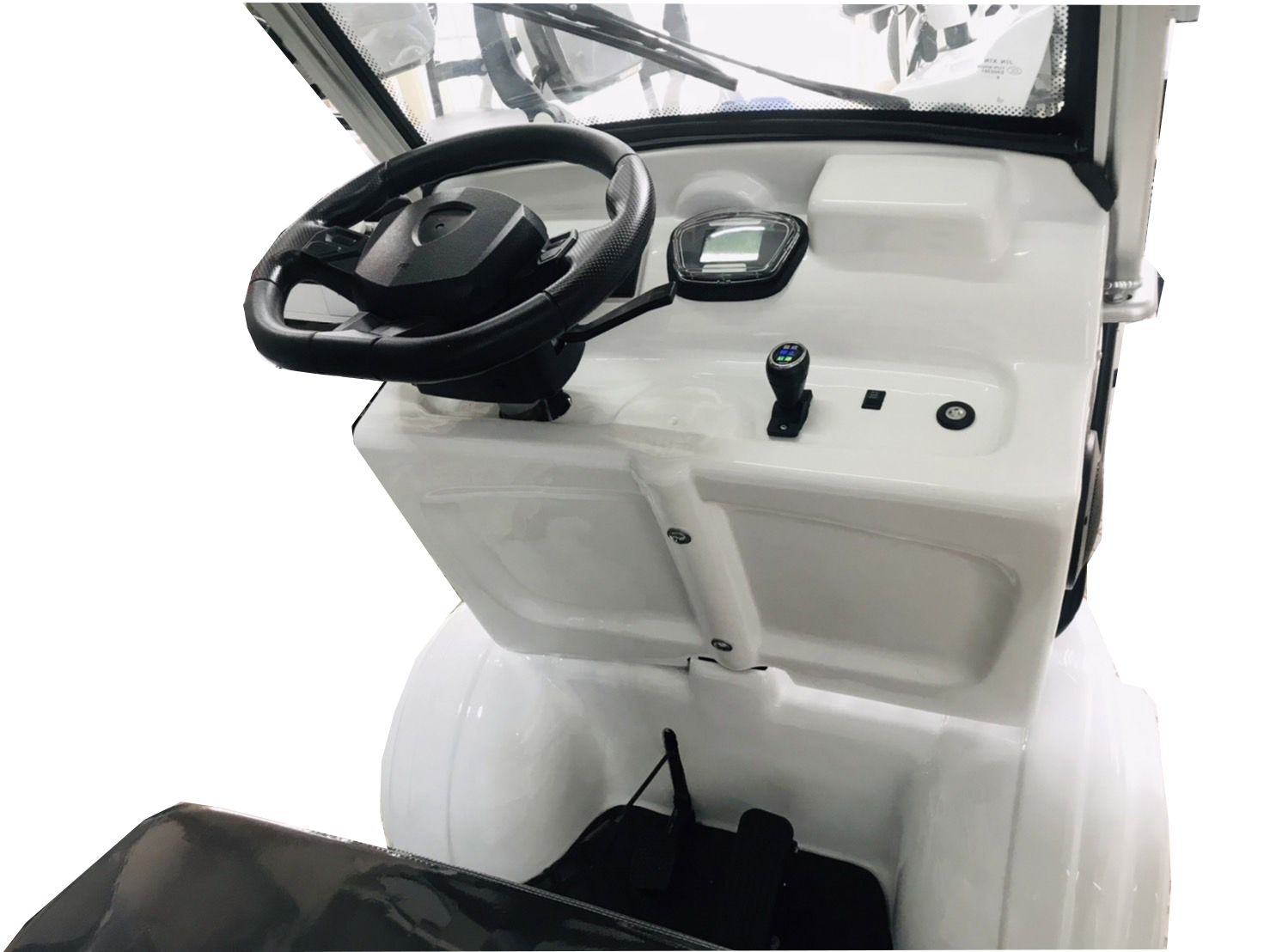 รถกอล์ฟไฟฟ้า 4 ล้อ 4 ที่นั่ง รุ่น M-04 ขับแบบพวงมาลัย