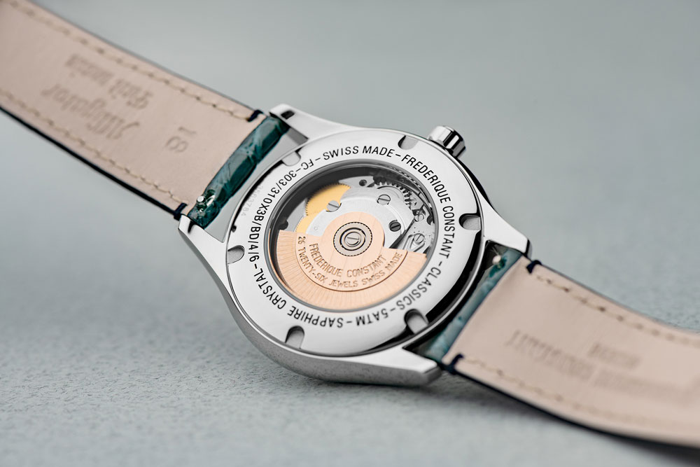 Frederique Constant FC-303LGD3BD6 นาฬิกาผู้หญิง Diamond Automatic Women's Watch