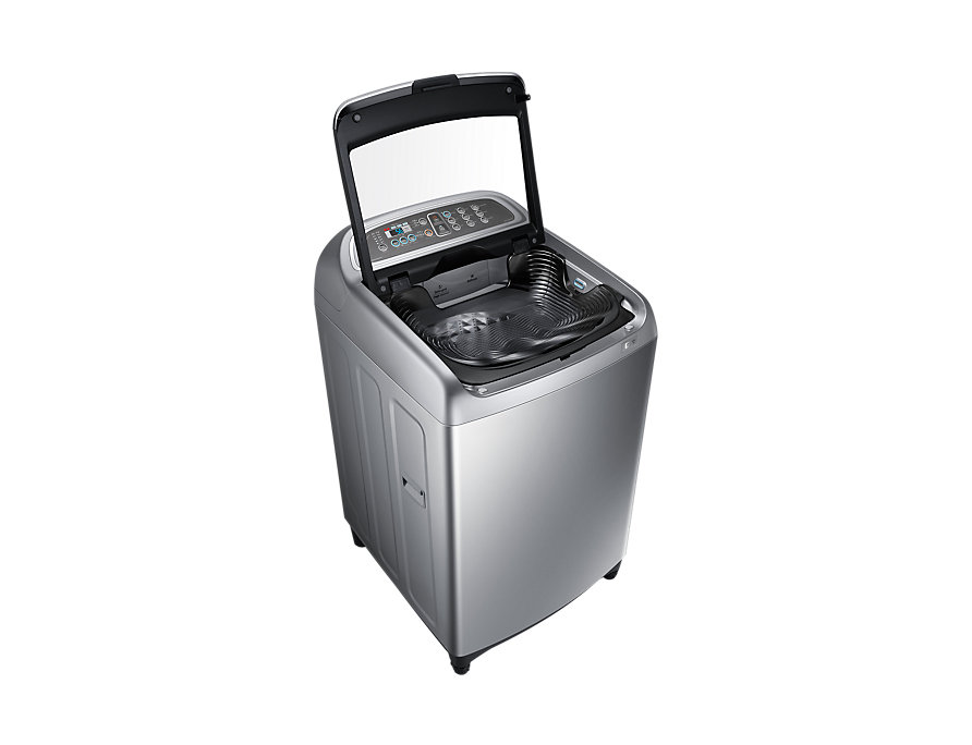 เครื่องซักผ้าฝาบน Samsung 14 Kg. WA14N6780CS/ST พร้อมด้วย Activ Dualwash