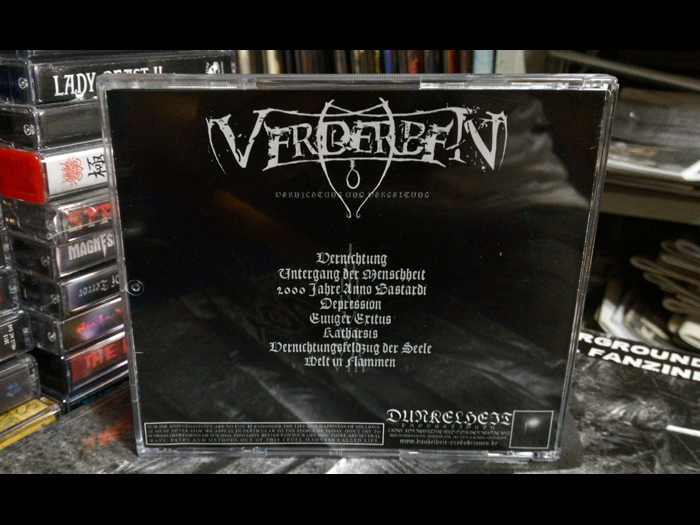 VERDERBEN'Dernichtung and Vergeltung' CD