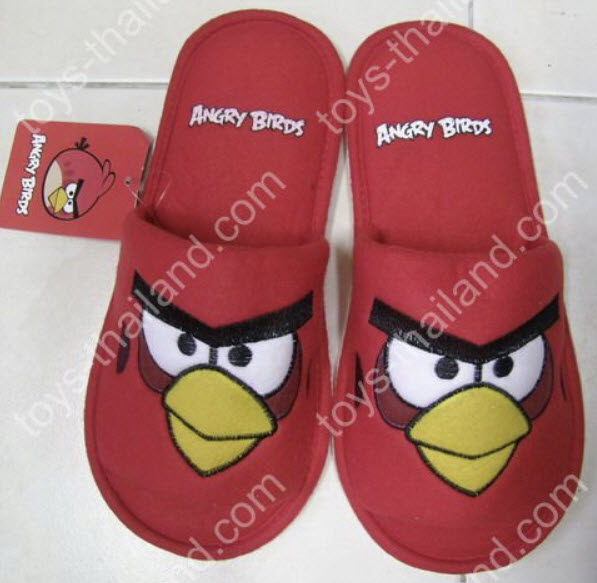 รองเท้าพื้นบาง Angry Bird ขนาดยาว 10 นิ้ว (ไทย)