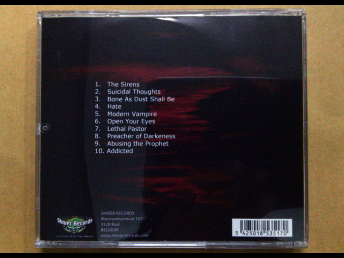 FALLOUT'Bone As Dust Shall Be' CD