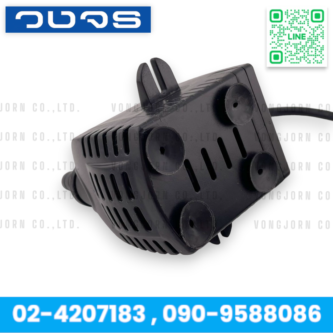 ปั๊มพัดลมไอเย็น ปั๊มน้ำแบบแช่ สำหรับ พัดลมไอเย็น 7W มีสายดิน ฮาตาริ AC PRO Hatari ปั้มน้ำฮาตาริ