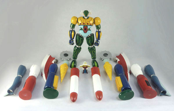 Evolution Toys Dynamite Action No.1 Steel God Jeeg (Previous Generation) Action Figure