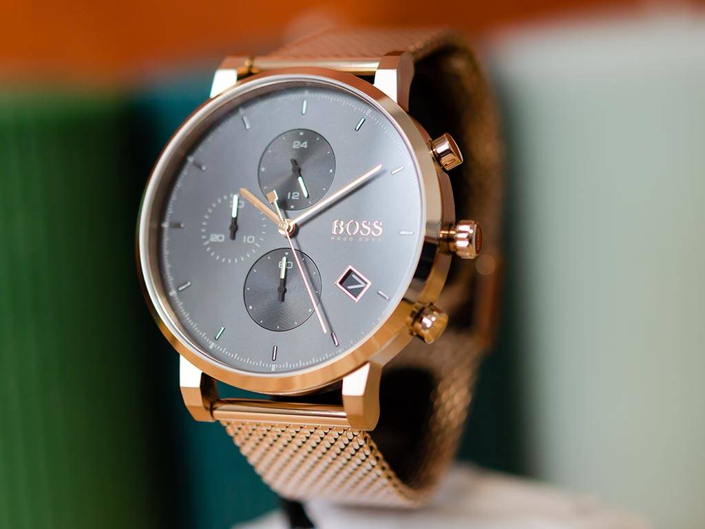 Hugo Boss 1513808 นาฬิกาผู้ชาย Integrity Chrono Quartz Men's Watch