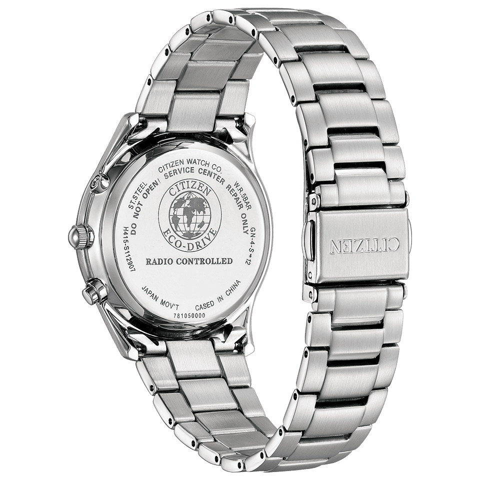 Citizen AS1060-54E นาฬิกาผู้ชาย Eco-Drive Radio Citizen Collection Men's Watch