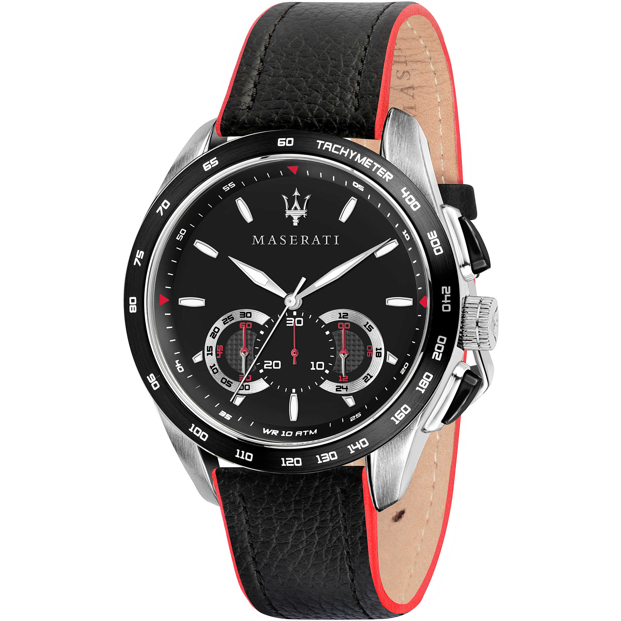 Maserati R8871612028 นาฬิกาผู้ชาย Traguardo Chronograph Tachymeter Men's Watch
