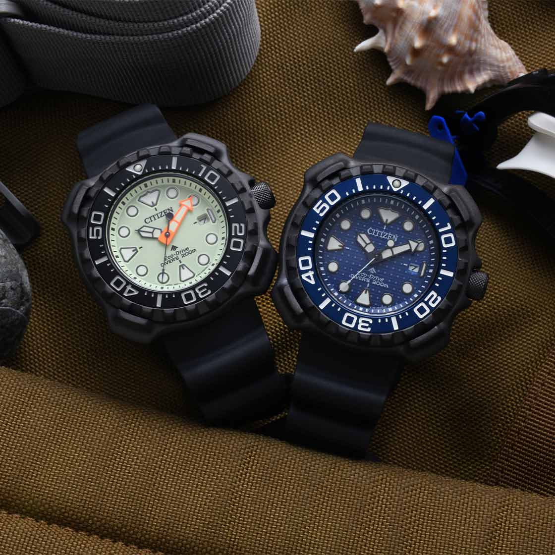 Citizen BN0227-17X นาฬิกาผู้ชาย Promaster Eco-Drive Diver 200 Men's Watch