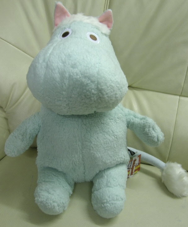 Moomin โทนสีฟ้าอ่อน ขนาด 17 นิ้ว (Sekiguchi)