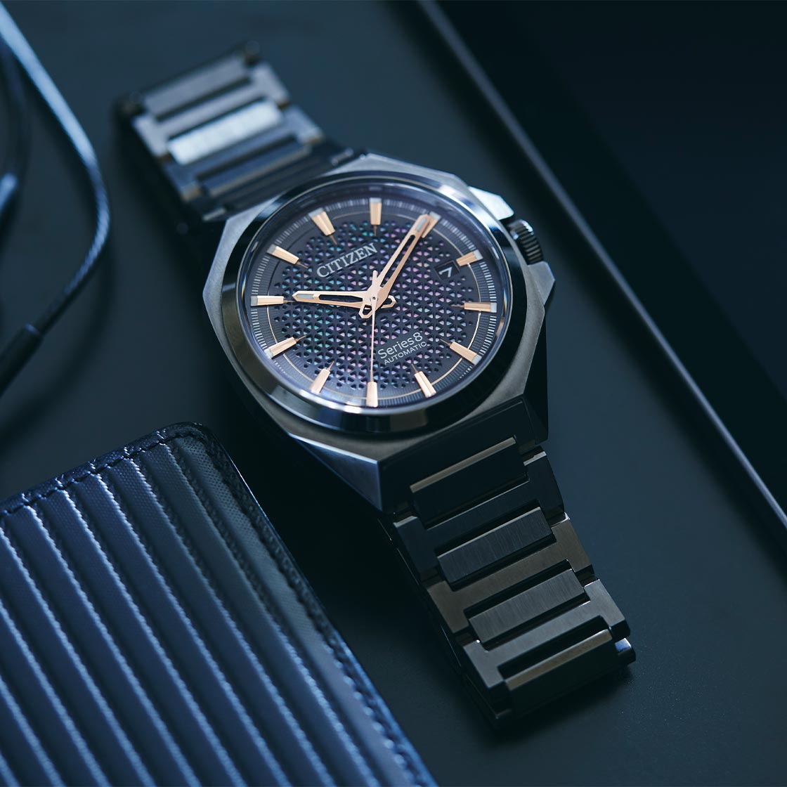 Citizen NA1015-81Z นาฬิกาผู้ชาย Series8 Automatic Men's Watch