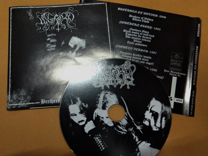 UTGARD’Brethren Of Wolves’ CD.