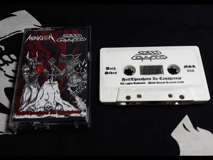 SPEED COMMAND/MUNICION 'Hellthrashers In Conspiracy ' Tape