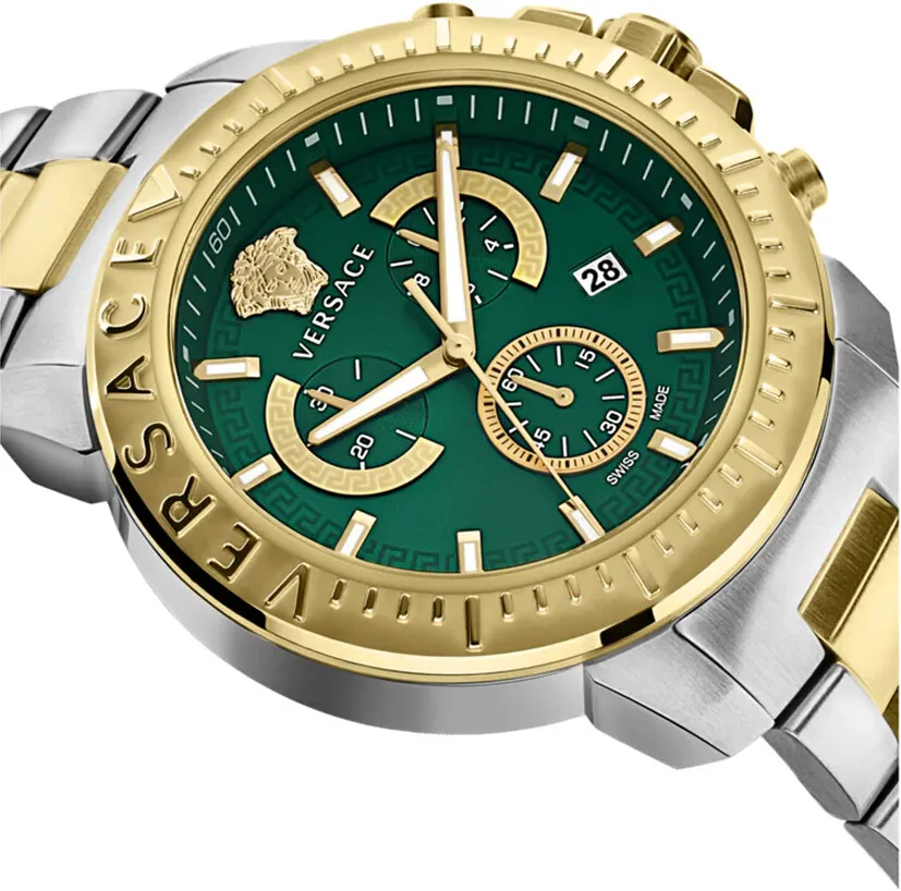Versace VE2E00421 นาฬิกาผู้ชาย Chronograph Quartz Men's Watch