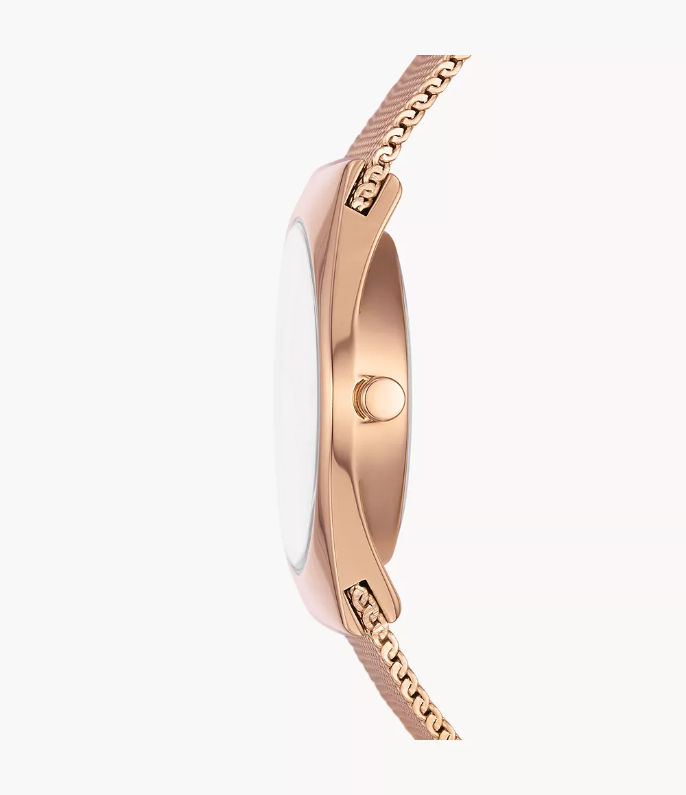 Skagen SKW3078 นาฬิกาผู้หญิง Grenen Lille Solar Rose gold Women's Watch