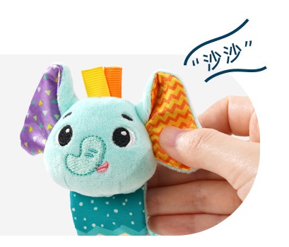 พรีออเดอร์ (Pre-order) Sozzy003 สายรัดข้อมือ+ถุงเท้า ลายสัตวฺน่ารัก ชุด4 ชิ้น