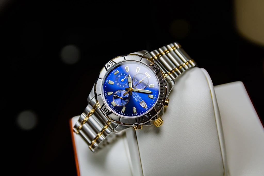 Citizen AN3394-59L นาฬิกาผู้ชาย Chronograph Quartz Men's Watch