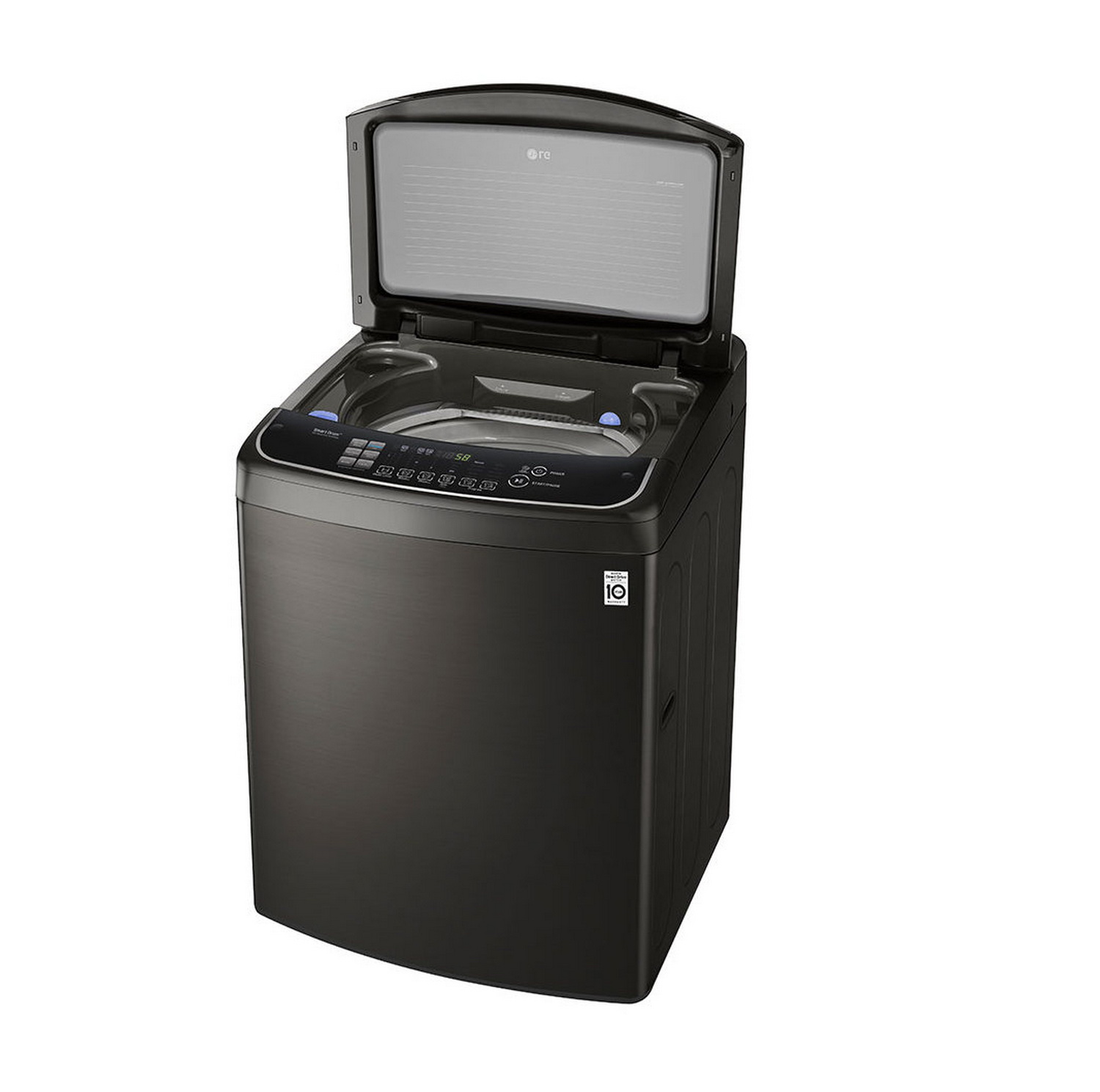 เครื่องซักผ้า LG 23 กก. สีเงิน พร้อม Smart WI-FI control ควบคุมสั่งงานผ่านสมาร์ทโฟน รุ่น TH2723SSAV