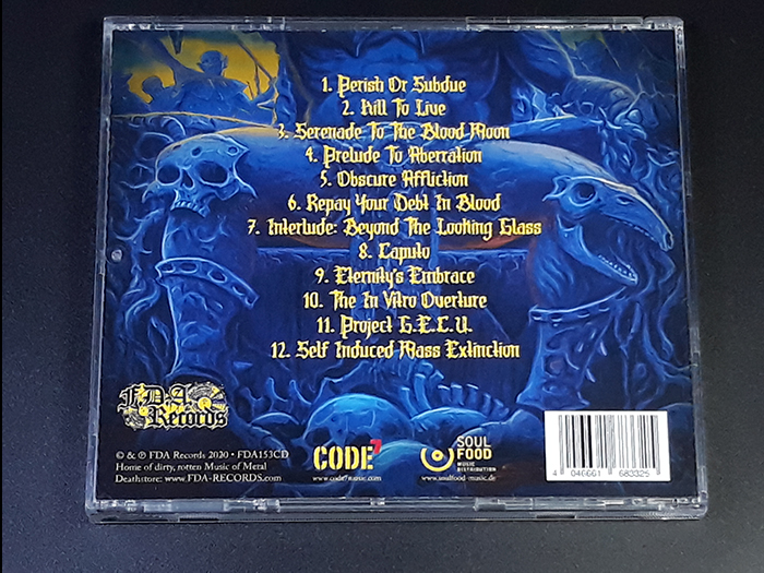 DEHUMAN REIGN'Descending Upon The Oblivious' CD