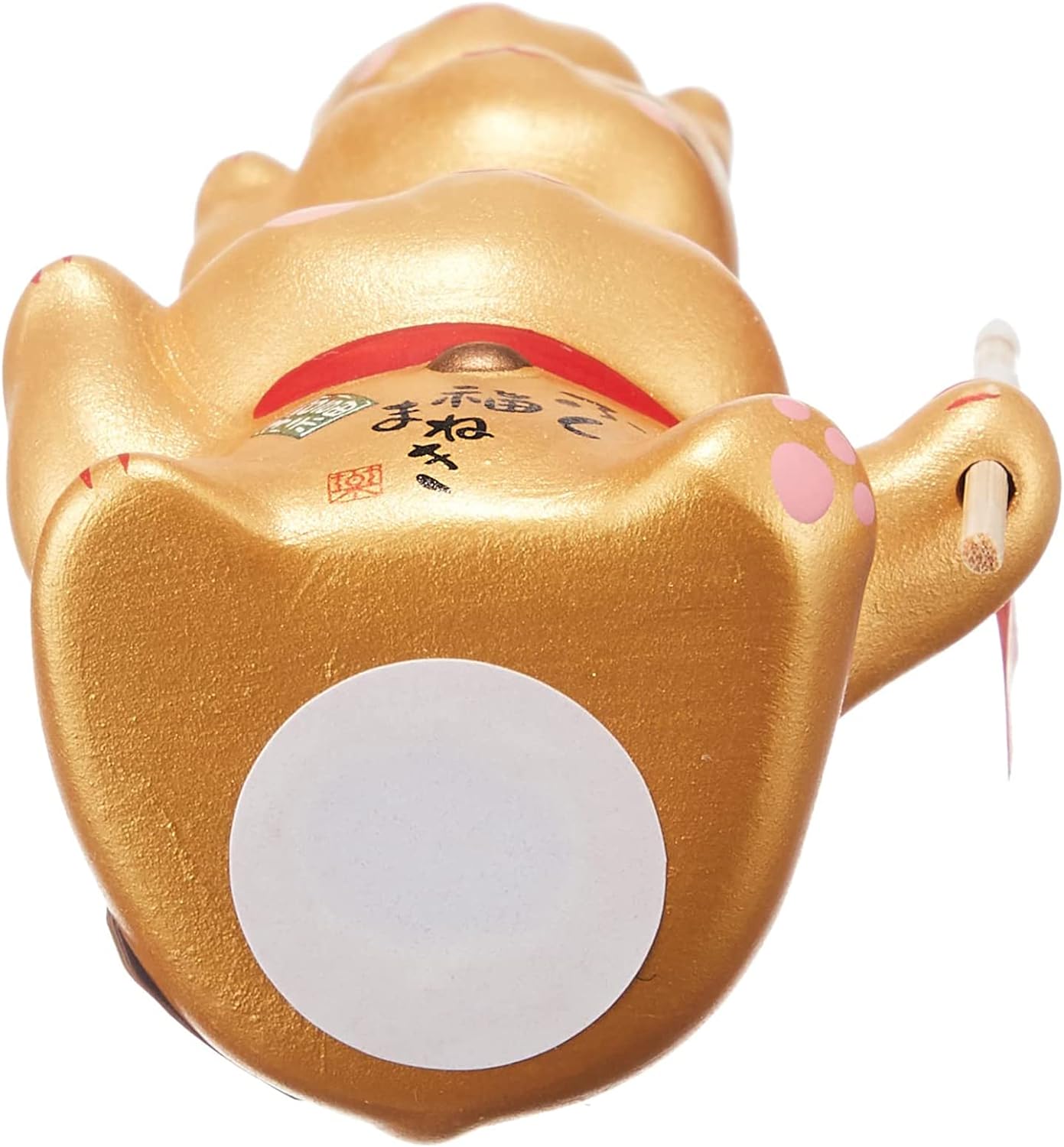 [PRE-ORDER] แมวกวักญี่ปุ่น แมวกวักสีทอง 3 ตัว ขี่คอกัน แมวกวักนำโชค Lucky Cat ManekiNeko Size 10 cm งานแฮนด์เมด นำเข้าจากญี่ปุ่น Beckoning Cat Handmade