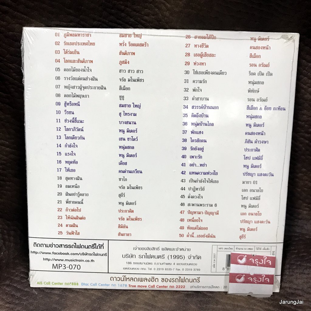 mp3 รักเธอประเทศไทย ภูมิพลมหาราชา สมชายใหญ่ หรั่ง ร็อคเคสตร้า สันติภาพ ภูสมิง cd mp3 ufo